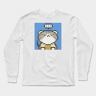 Pixel Cat 106 Long Sleeve T-Shirt